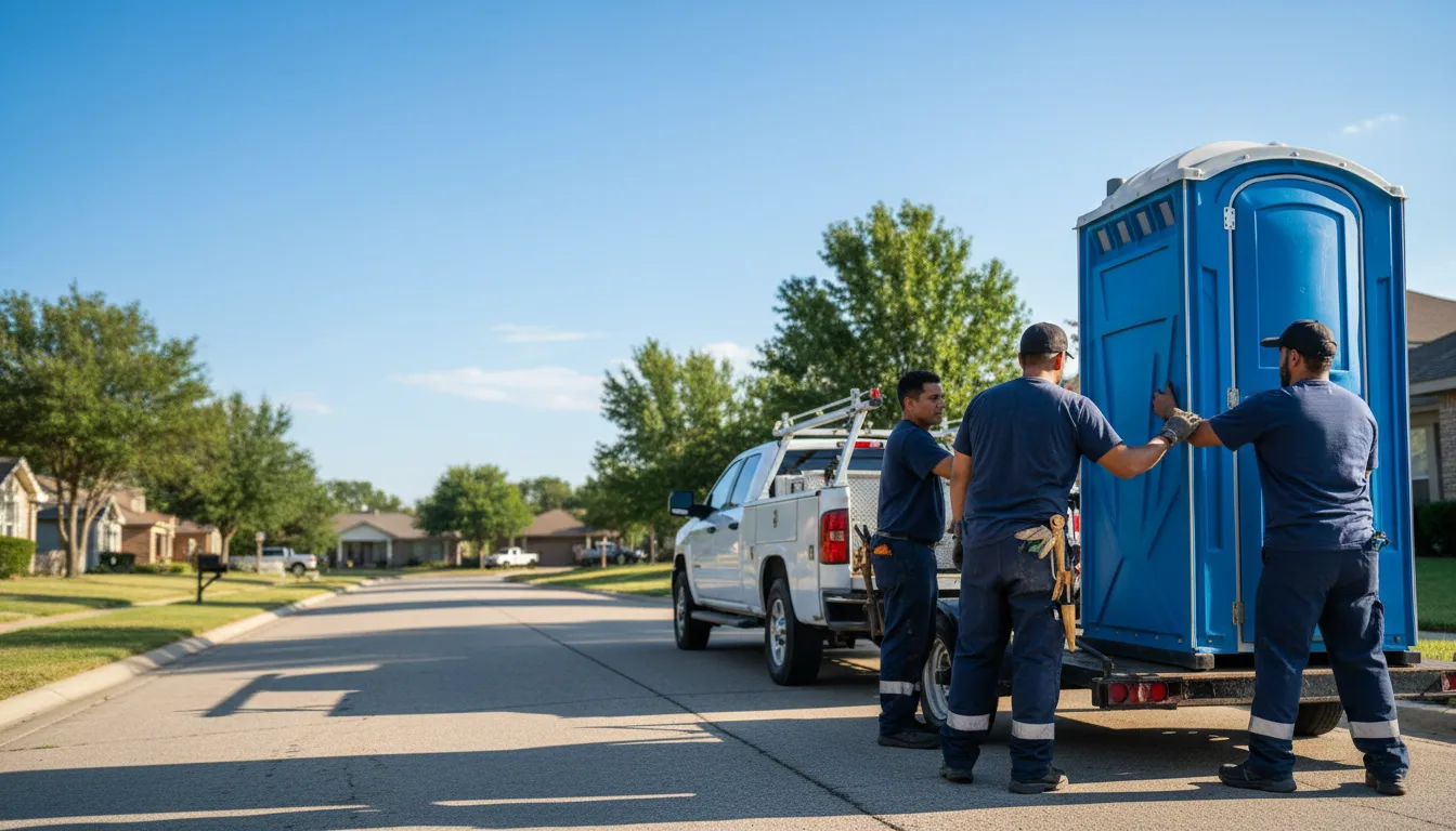 Portable Toilet Rental in New Lisbon, NJ near me